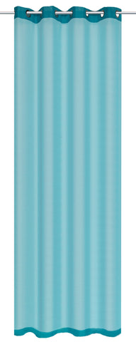 Ösenschal "Dolly" türkis BxH 140x245cm