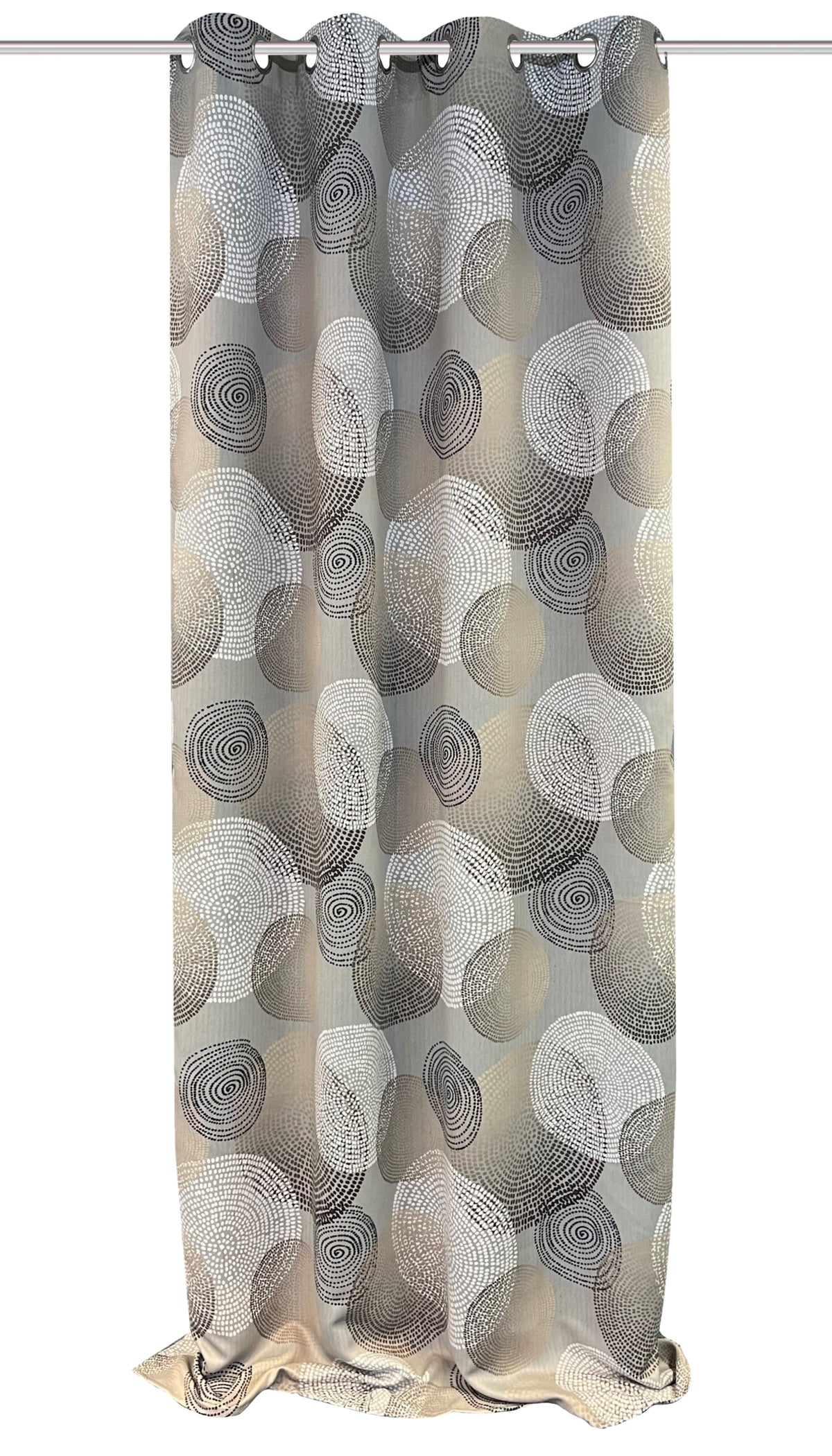 Ösenschal Ginny natur BxH 135x245cm Verdunkelungsvorhang bedruckt