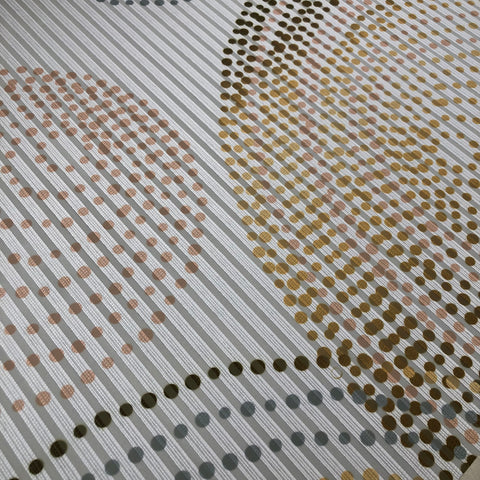 Flächenvorhang Home in Green Spiro gold BxH 60x245cm