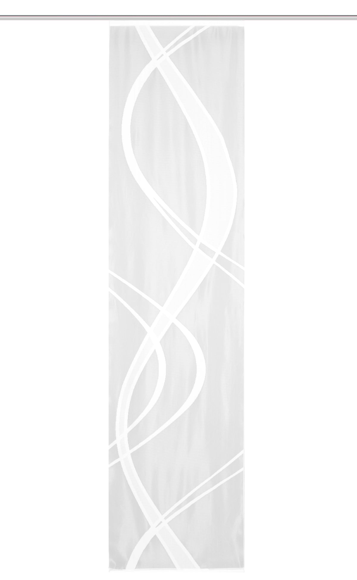 Schiebevorhang "Tibaso" Welle Jacquard transparent BxH 57x245cm