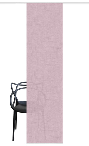 Flächenvorhang Pive rose BxH 60x245cm