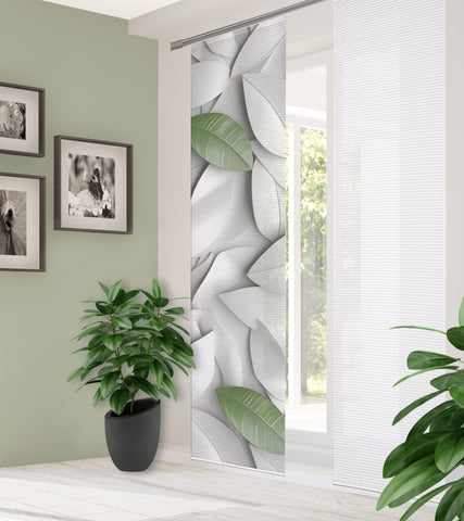 Flächenvorhang Home in Green Lison grün BxH 60x245cm