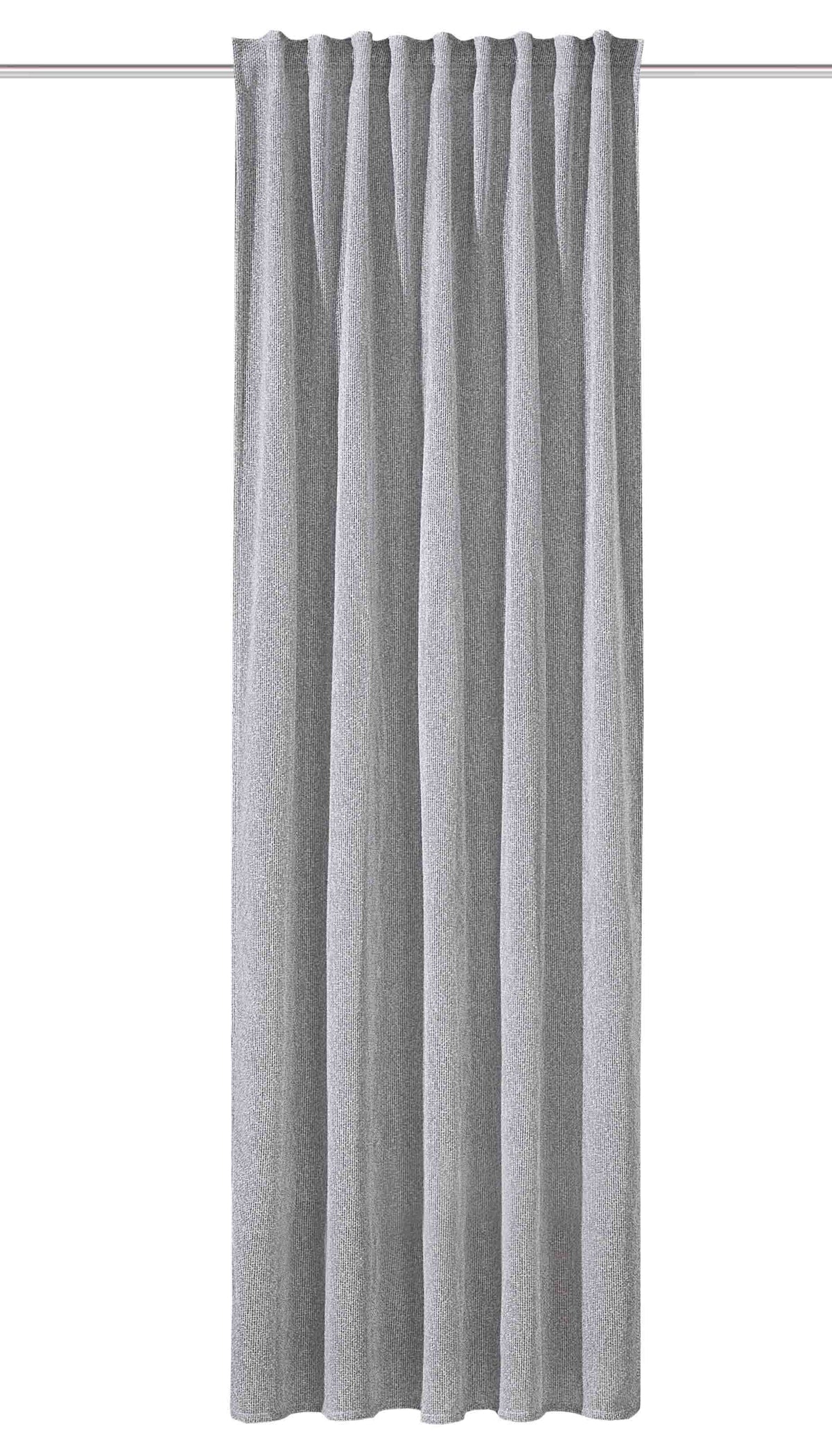 Fertigschal "Eilika" grau BxH 135x300cm extra hoch