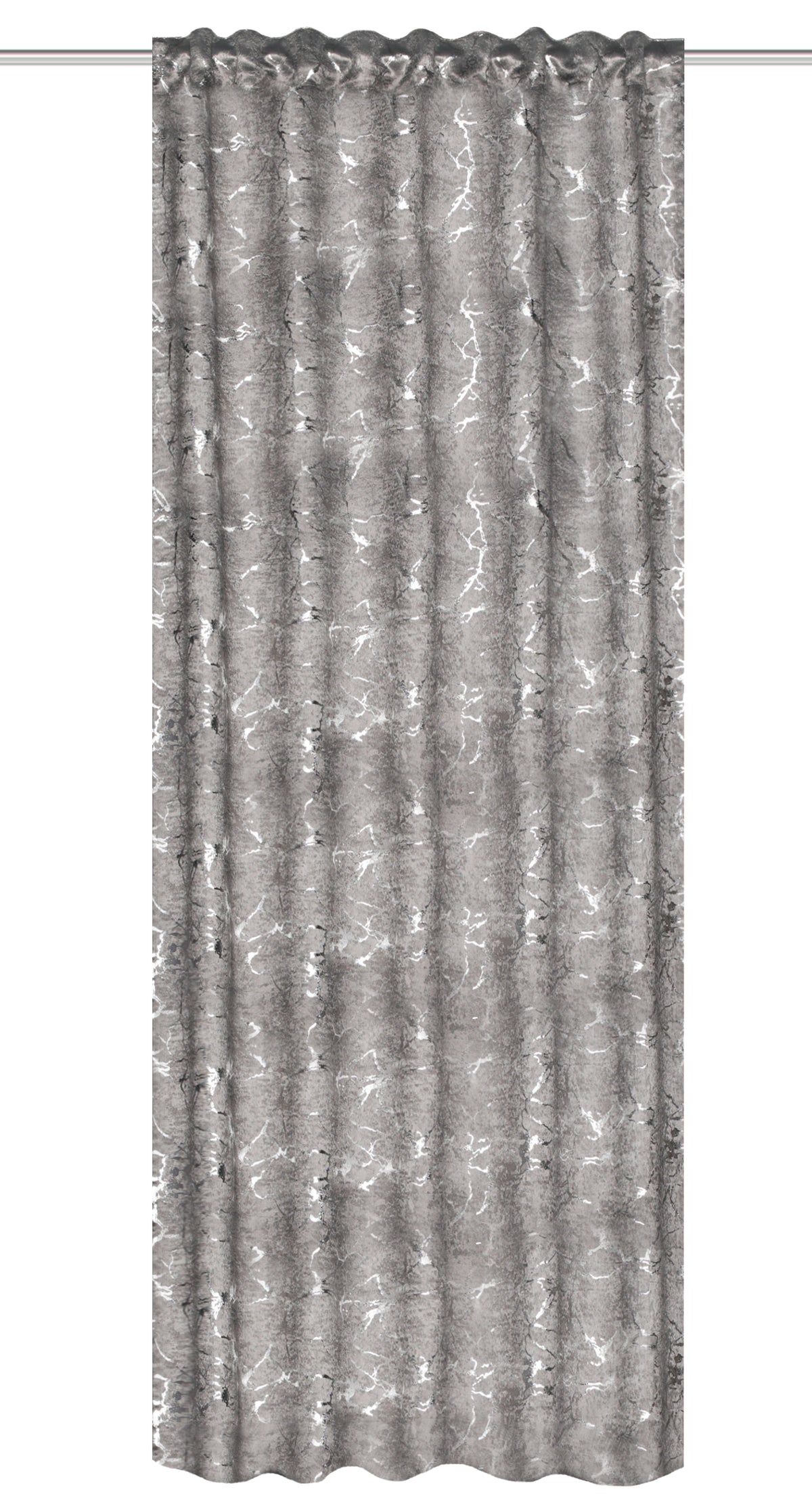 Verdunkelungsschal "Deserto" silber BxH 140x245cm