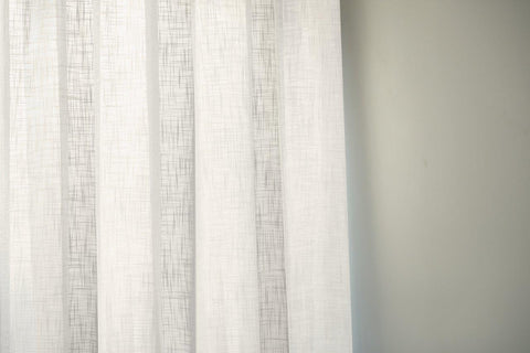 Fertigschal "Softy" Leinen wollweiss BxH 140x160/225/245cm