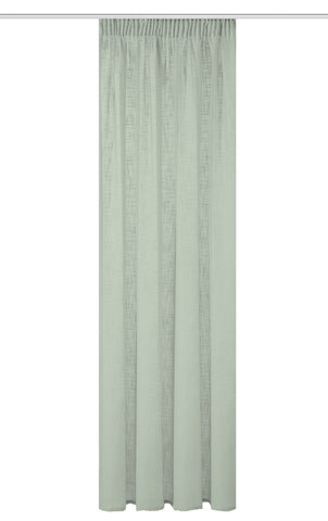 Fertigschal "Softy" Leinen salbei BxH 140x160/225/245cm