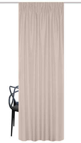 Thermoschal "Pellu" Chenille natur BXH 135x245cm