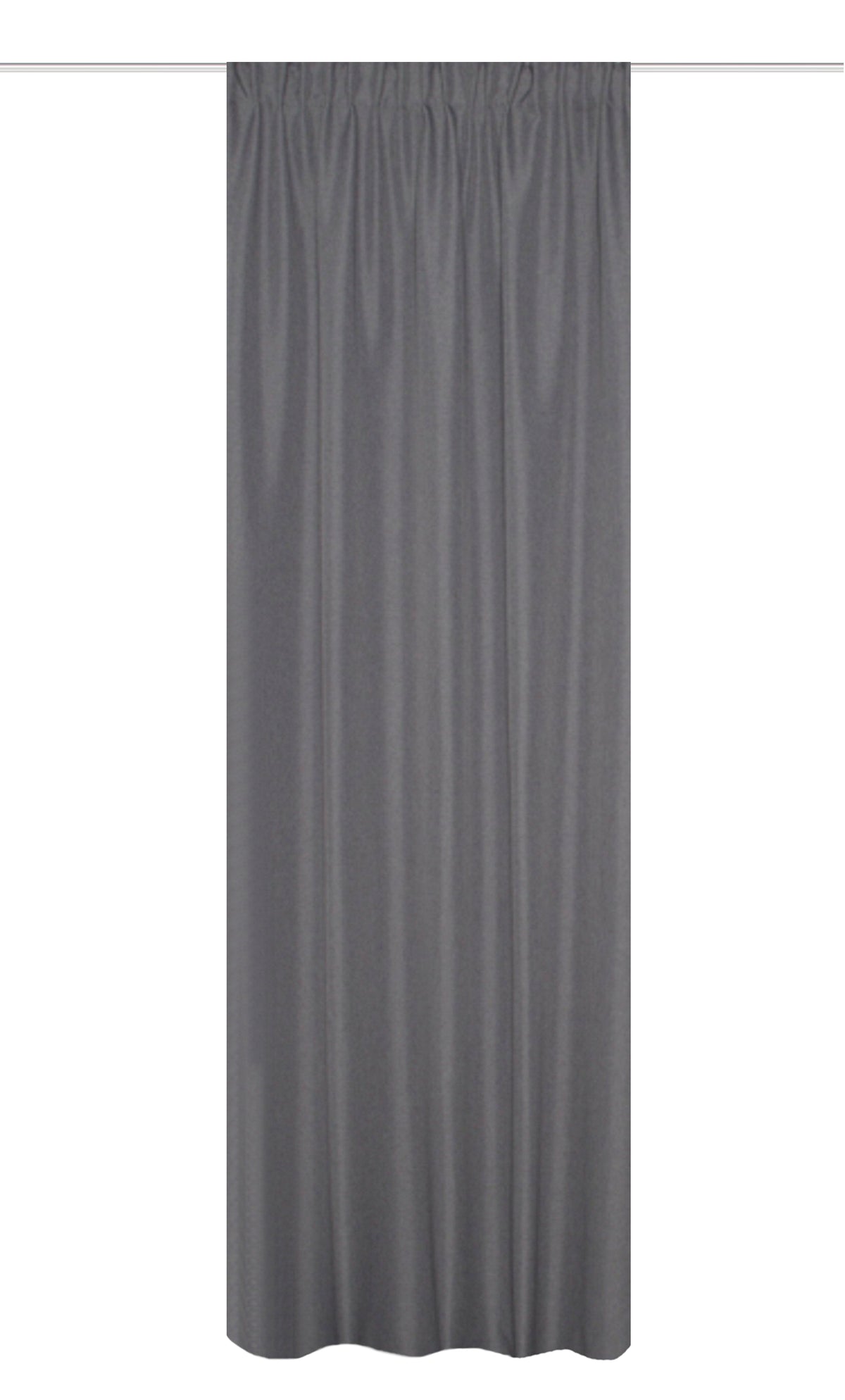 Kombibandschal aus Thermostoff grau BxH 135x245cm