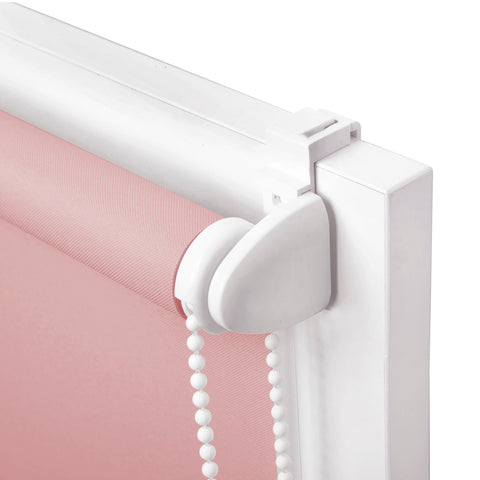 nach Maß Klemmfix Rollo Sichtschutz DREAM Rosa mit Pendelsicherung