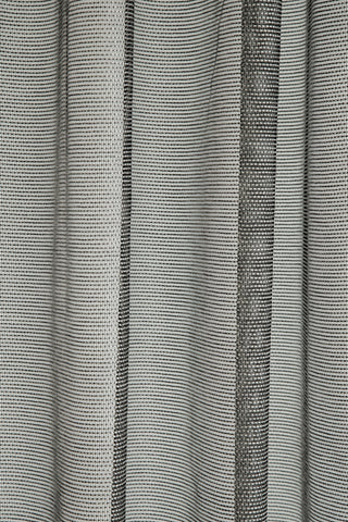 Ösenschal Hannah silber / anthrazit BxH 140x245cm