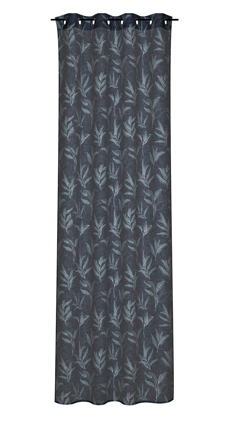 Ösenschal Evander blau BxH 140x245cm