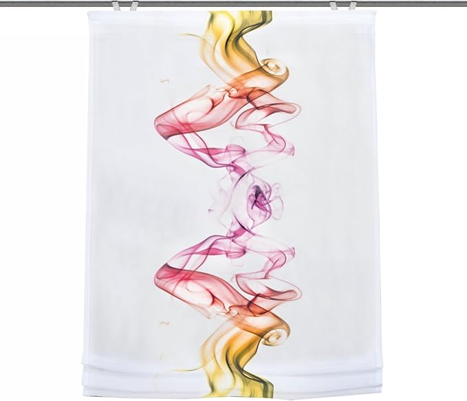 Digitaldruck bedrucktes Raffrollo Chester multicolor BxH 45x140cm