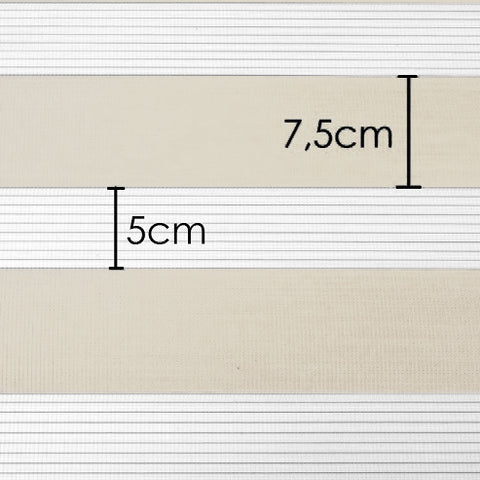 Klemmfix Click Doppelrollo 3 in 1 vanille