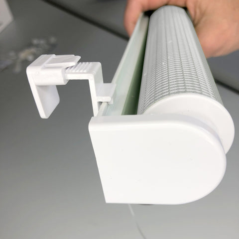 Klemmfix Click 3 in1 Doppelrollo grau BxH 71x200cm