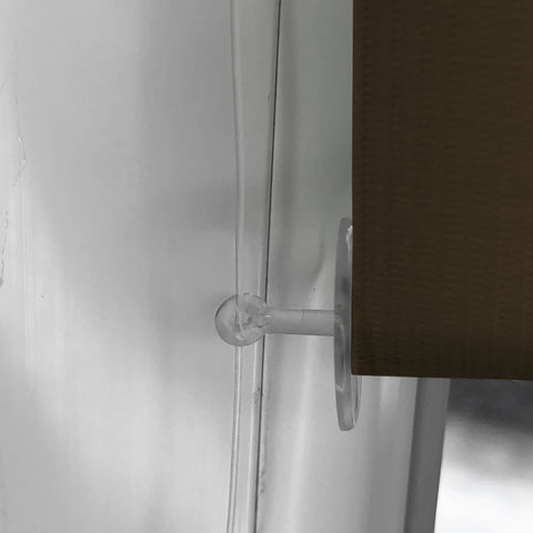 Klemmfix Click Doppelrollo 3 in 1 braun