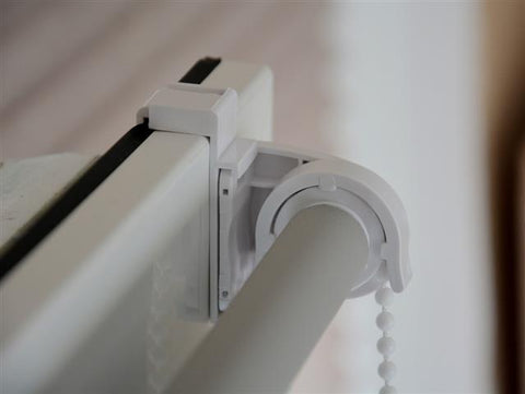 Mini Klemmfix Thermo Rollo vanille mit Pendelsicherung