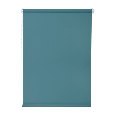 nach Maß Klemmfix Rollo Sichtschutz DREAM marine / stahlblau mit Pendelsicherung