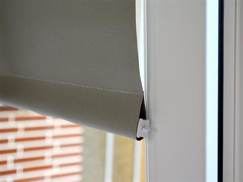 Mini Klemmfix Thermo Rollo vanille mit Pendelsicherung