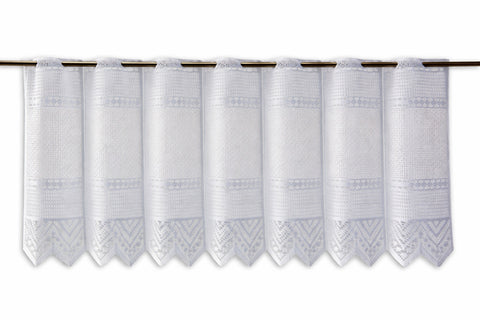 Scheibengardine Jacquard nach Maß