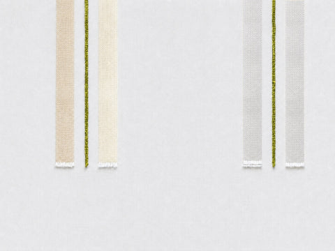 Design Scheibengardine grün HxB 50x150cm