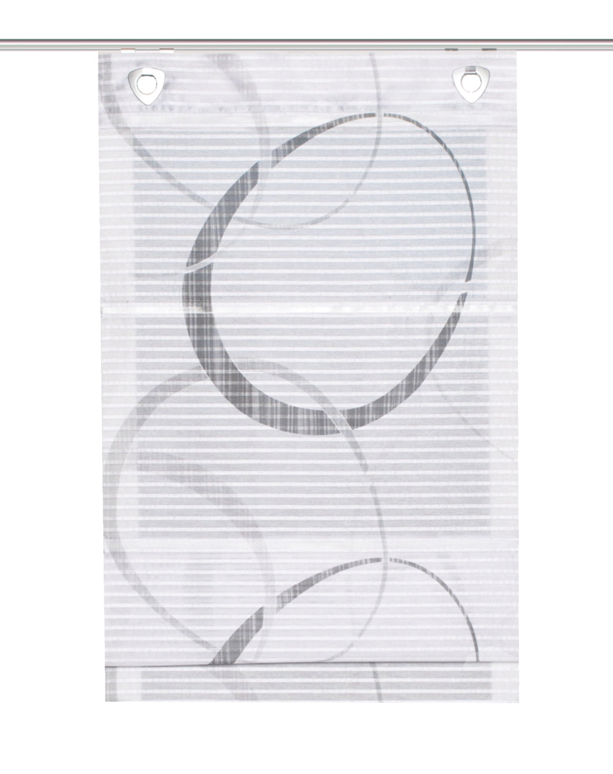 Magnetrollo Vitus grau inkl. Haken BxH 45/60/80/100x130cm