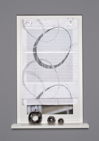 Magnetrollo Vitus grau inkl. Haken BxH 45/60/80/100x130cm