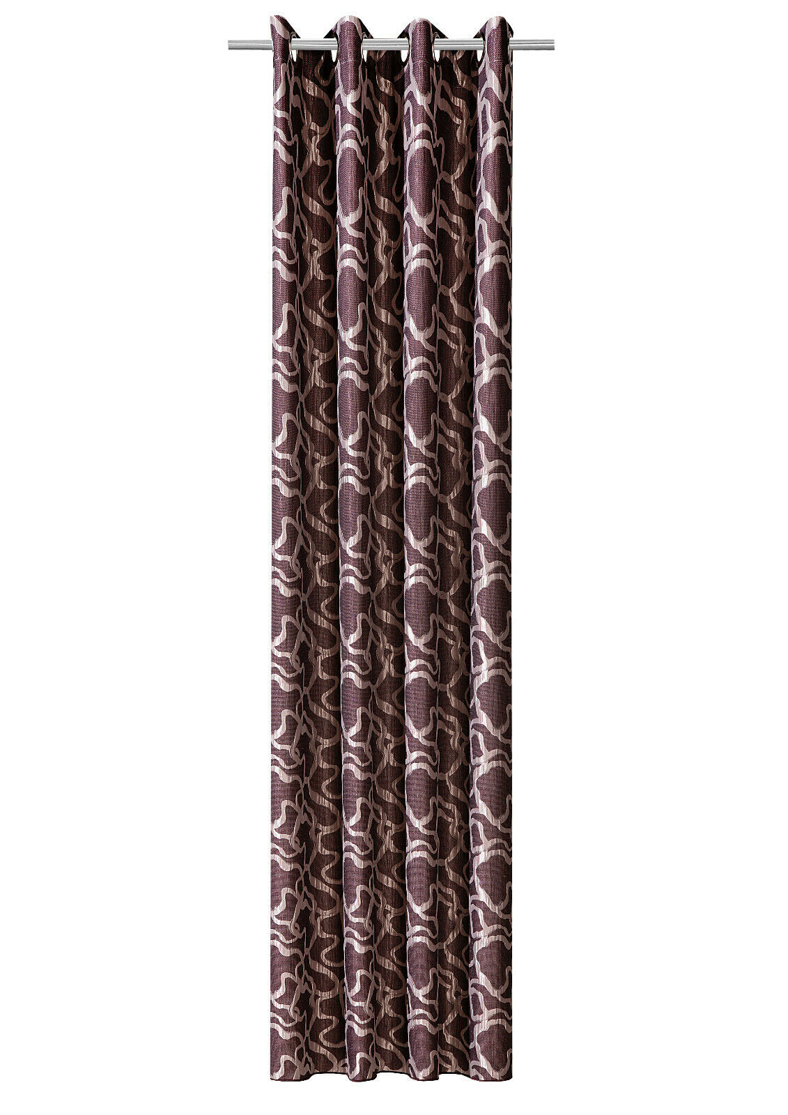 Ösenschal beere flieder BxH 140x245cm
