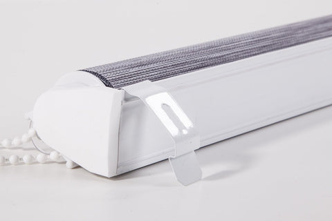 Klemmfix Click Doppelrollo 3 in 1 Stone kieselgrau