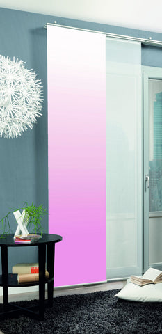 Flächenvorhang Madrid Farbverlauf verschiedene Farben BxH 60x245cm