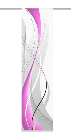 Flächenvorhang Carlisle brombeer BxH 60x245cm