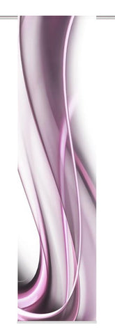 Flächenvorhang Onda beere BxH 60x245cm
